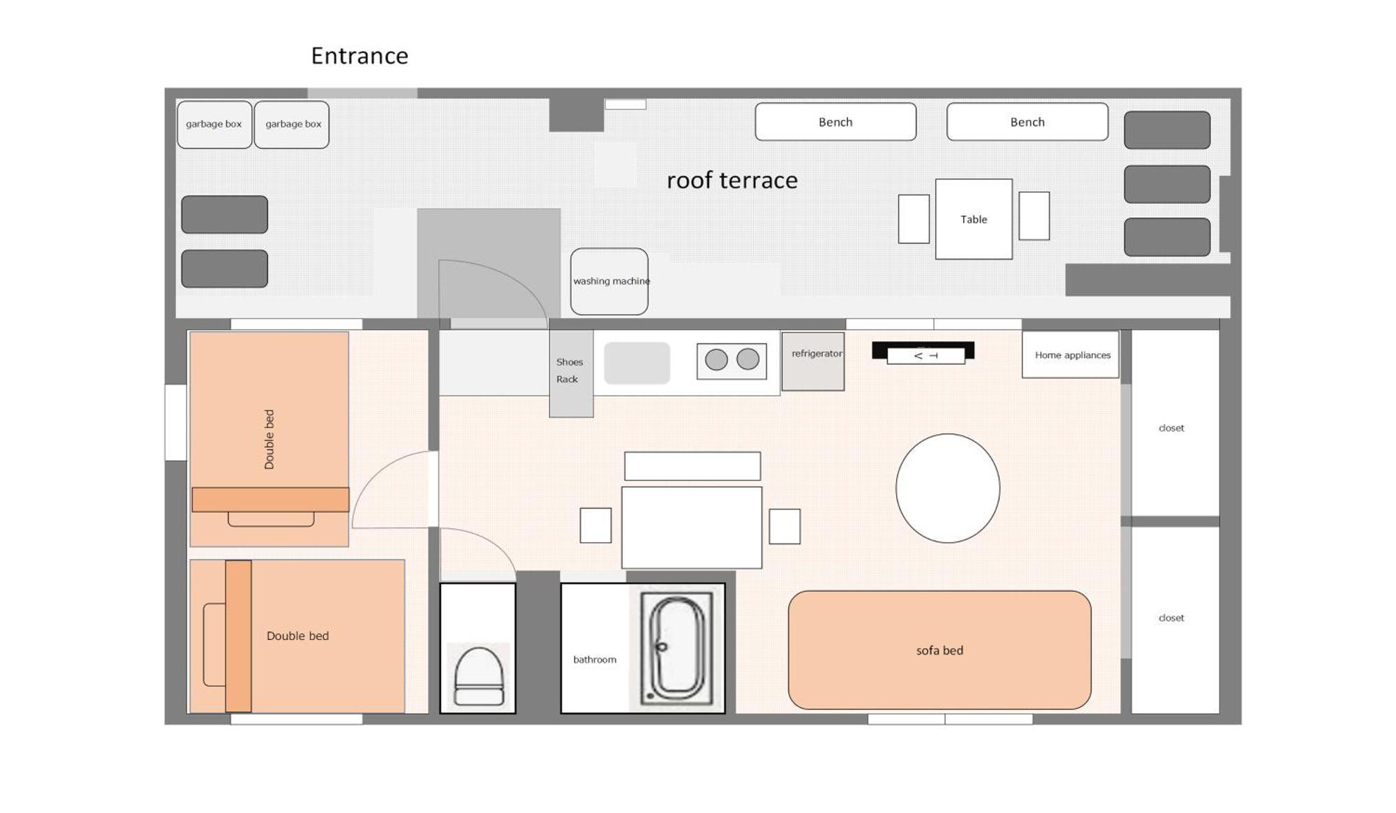 V.Close To Nishi-Shinjuku/Frwif/ Roof Top Terrace Tokyo Exterior photo